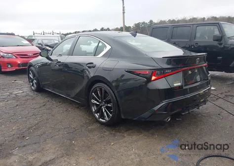 2021 Lexus Is 350 F Sport из США, поврежденный, VIN JTHGZ1B26M5044343